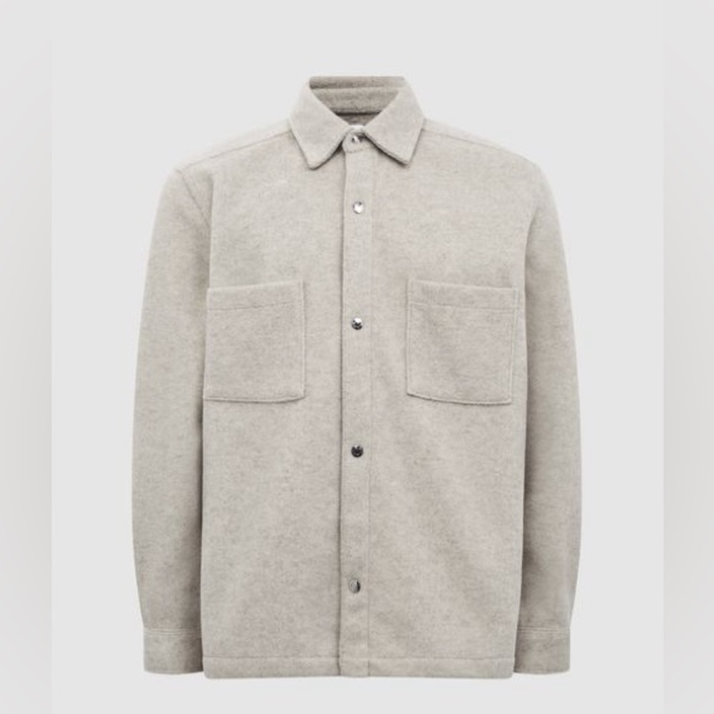 *BRAND NEW* REISS LONG SLEEVE BRUSHED OVERSHIRT